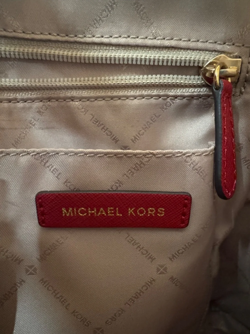 Michael Kors Red Purse